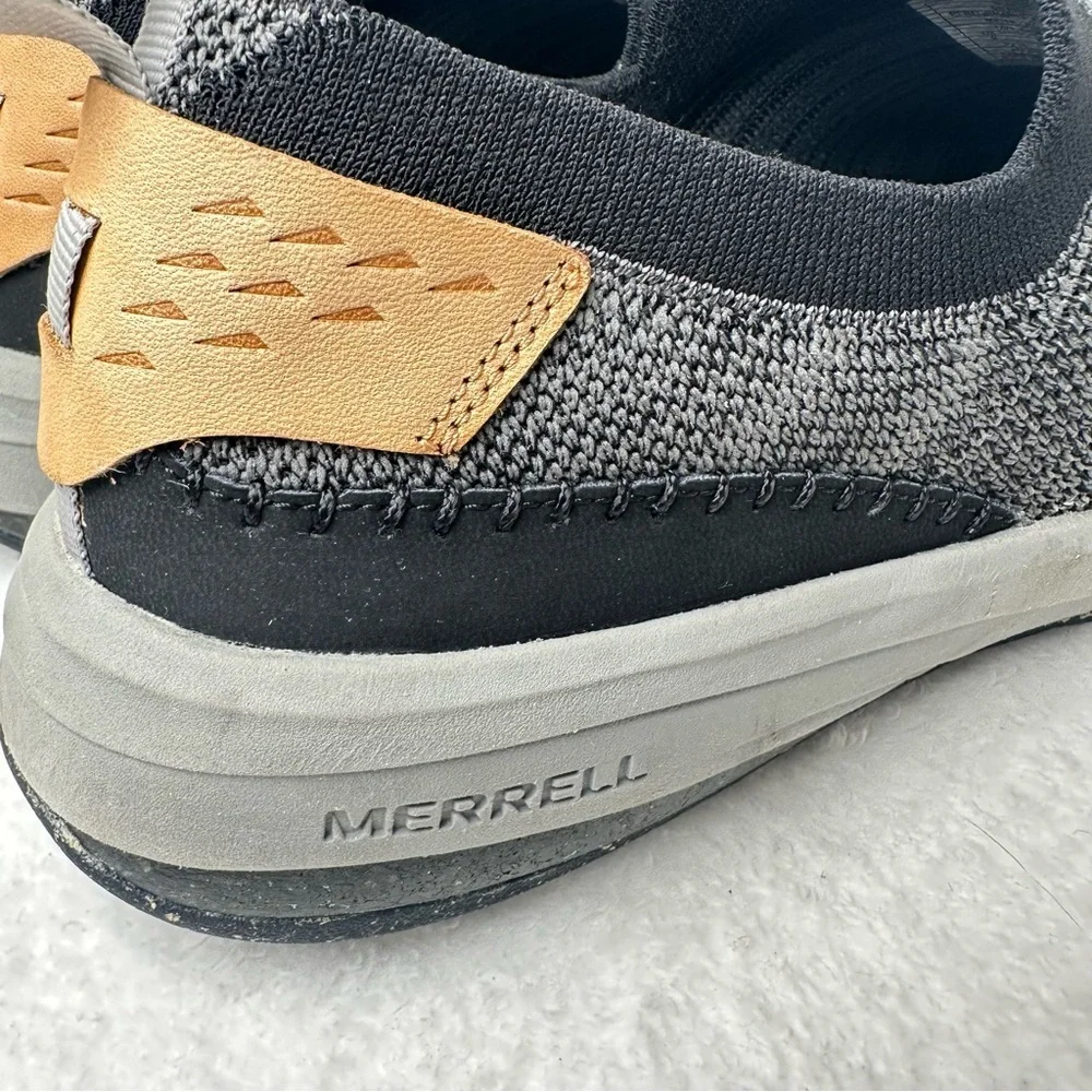 Merrell Shoes Men’s 9 Gridway Moc Vibram Sole Woven Comfort Slip on J97447
